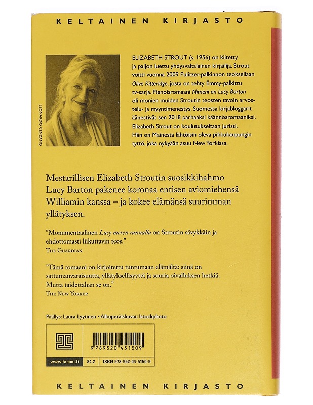 Lucy meren rannalla - Strout, Elizabeth - Romaanit ja novellit - 10105440258 - 1