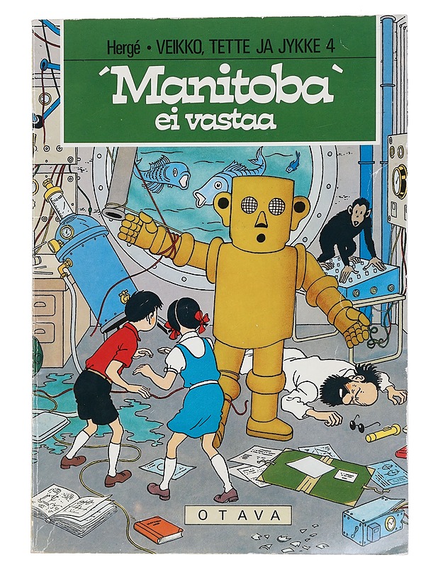 'Manitoba' ei vastaa - Hergé - Lastenkirjat - 10105440264 - 0