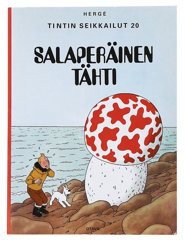 Salaperäinen tähti - Hergé - Sarjakuvat - 10105440267 - 0