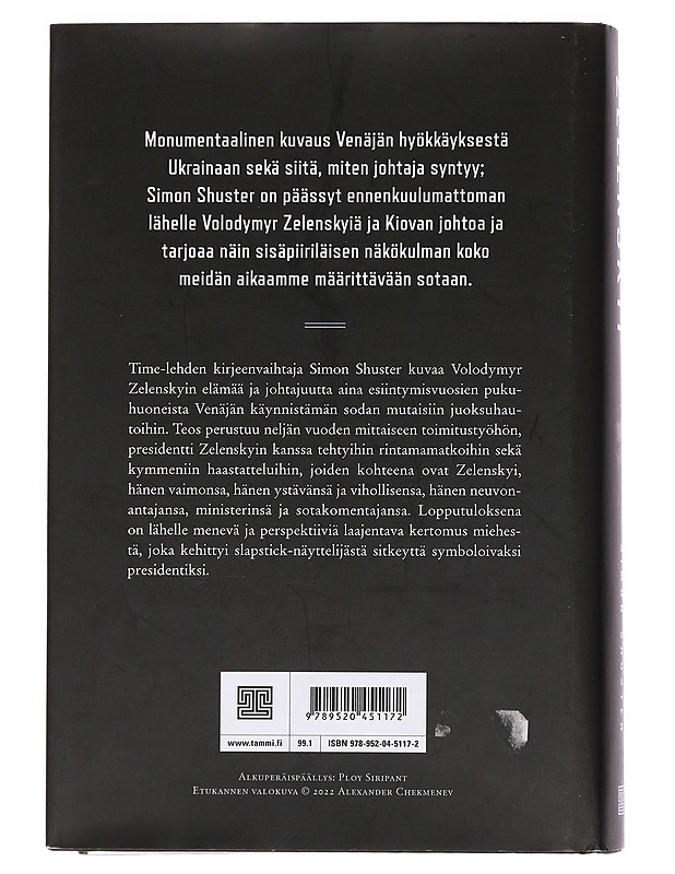 Zelenskyi : keulakuva - Shuster, Simon - Elämäkerrat ja muistelmat - 10105440280 - 1