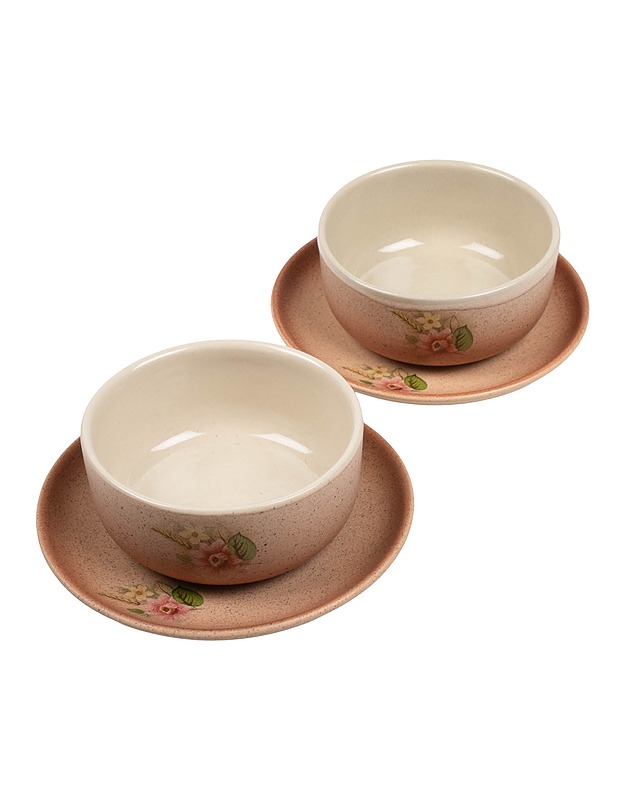 SALUSAVI kulho ja lautanen, 4 osaa - Lautaset ja kulhot - 10105440304 - 0