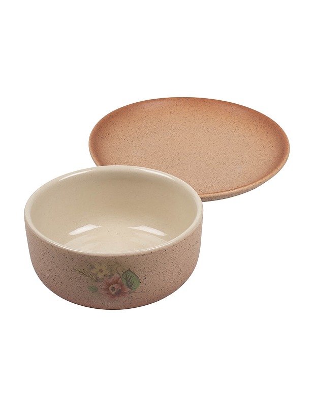 SALUSAVI kulho ja lautanen, 4 osaa - Lautaset ja kulhot - 10105440304 - 1