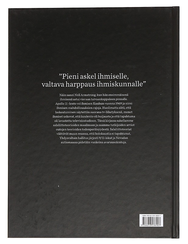 Kuulento ja muut salaliittoteoriat - Lauring, Hans - Historiakirjat - 10105440308 - 1