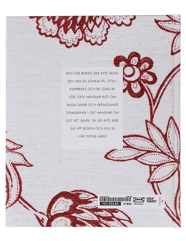 SY: Älska Textil - Lena Allblom - Tietokirjat ja oppaat - 10105440339 - 1