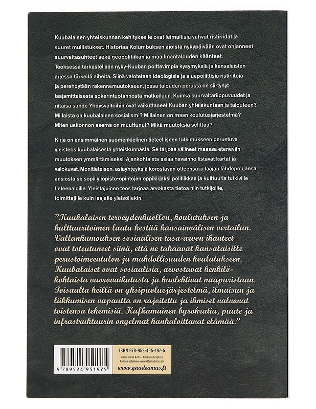 Kuuba : maa, kansa, yhteiskunta - Pauliina Raento - Historiakirjat - 10105440340 - 1