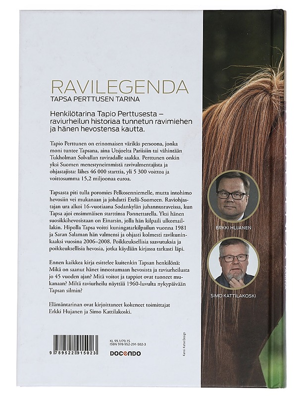 Ravilegenda : Tapsa Perttusen tarina - Hujanen, Erkki - Elämäkerrat ja muistelmat - 10105440343 - 1