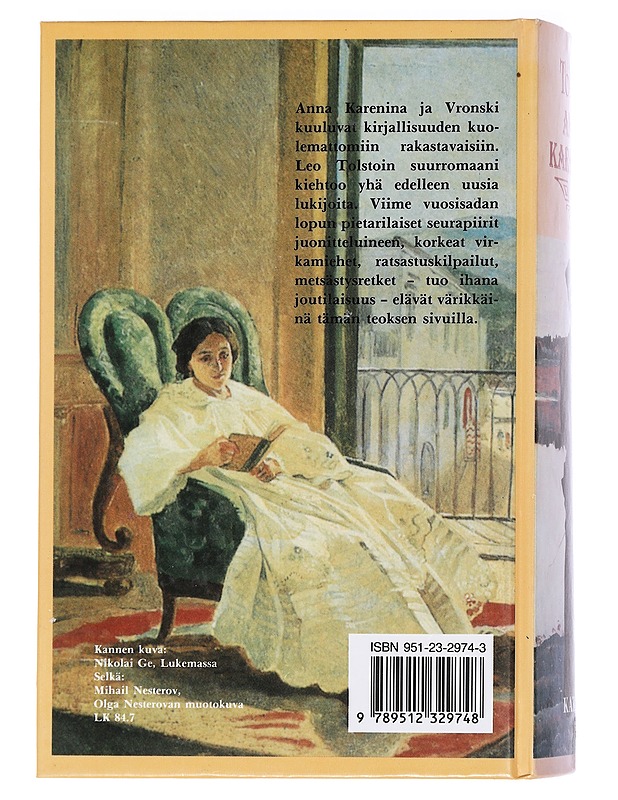 Anna Karenina - Tolstoi, Leo - Romaanit ja novellit - 10105440350 - 1