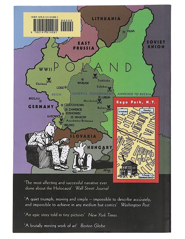 The complete MAUS - A survivor's tale - My father bleeds history and here my troubles began  - Sarjakuvat - 10105440363 - 1