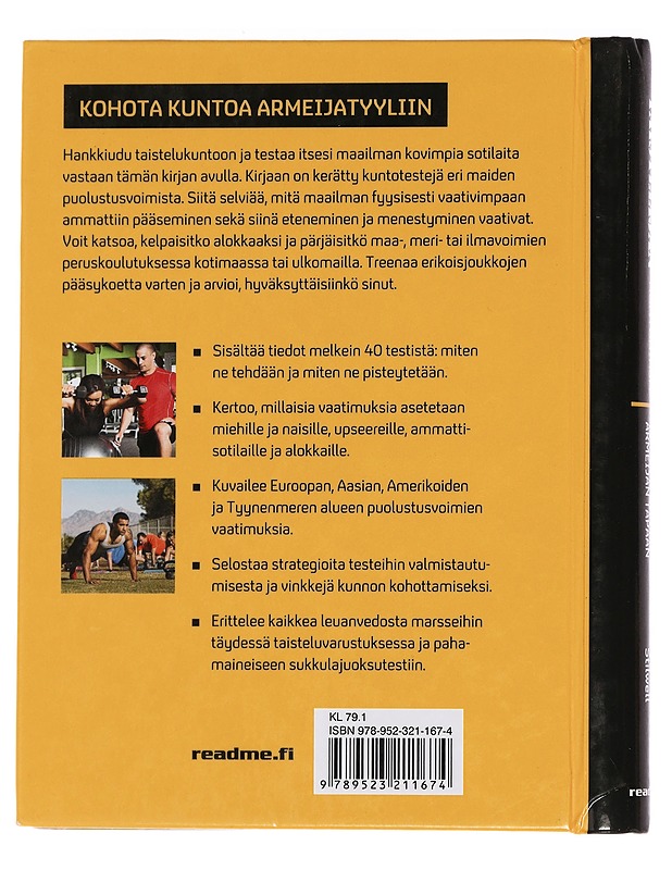 Taistelijan kuntokirja : huippukuntoon armeijan tapaan - Stilwell, Alexander - Tietokirjat ja oppaat - 10105440368 - 1