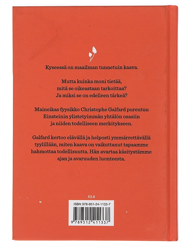 Opi E = mc² - Galfard, Christophe - Tietokirjat ja oppaat - 10105440376 - 1