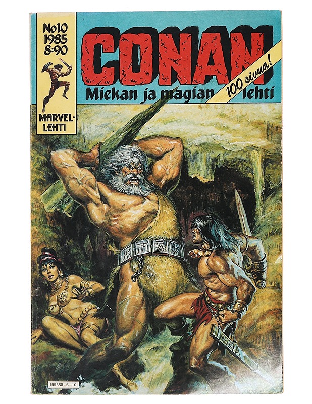 Conan. Miekan ja magian lehti - Robert E. Howard - Sarjakuvat - 10105440386 - 0