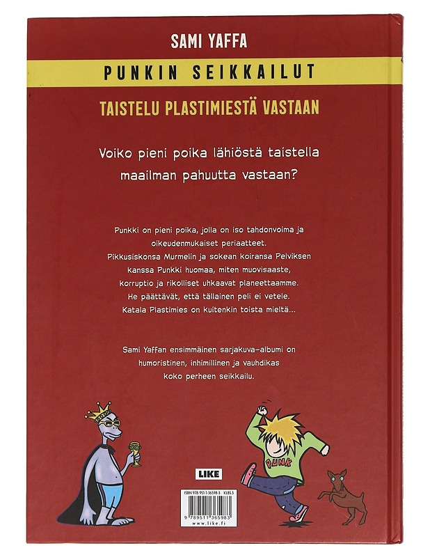 Punkin seikkailut : taistelu Plastimiestä vastaan - Sami Yaffa - Sarjakuvat - 10105440388 - 1