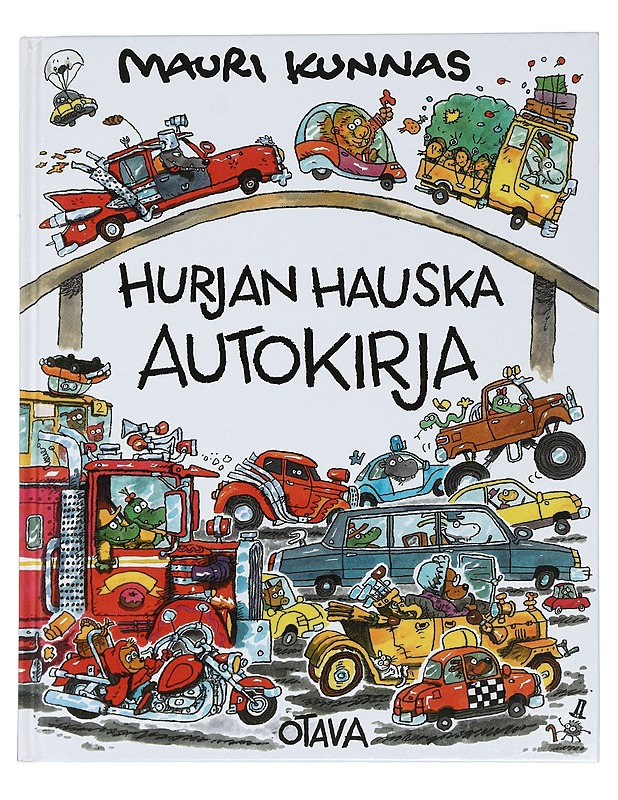 Hurjan hauska autokirja - Kunnas, Mauri - Lastenkirjat - 10105440391 - 0