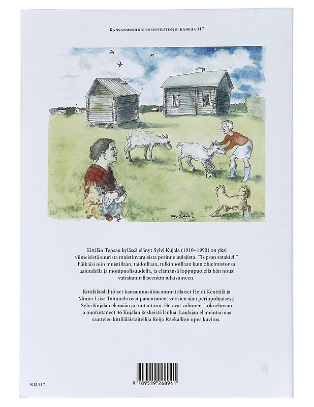 Sylvi Kujalan laulukirja - Kenttälä, Heidi - Musiikki- ja elokuvakirjat - 10105440393 - 1