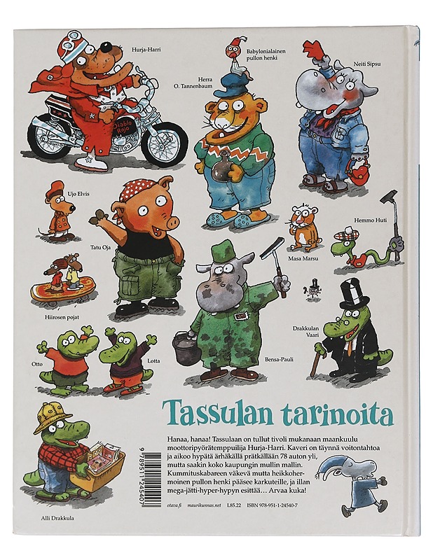 Hurja-Harri ja pullon henki - Mauri Kunnas - Lastenkirjat - 10105440402 - 1