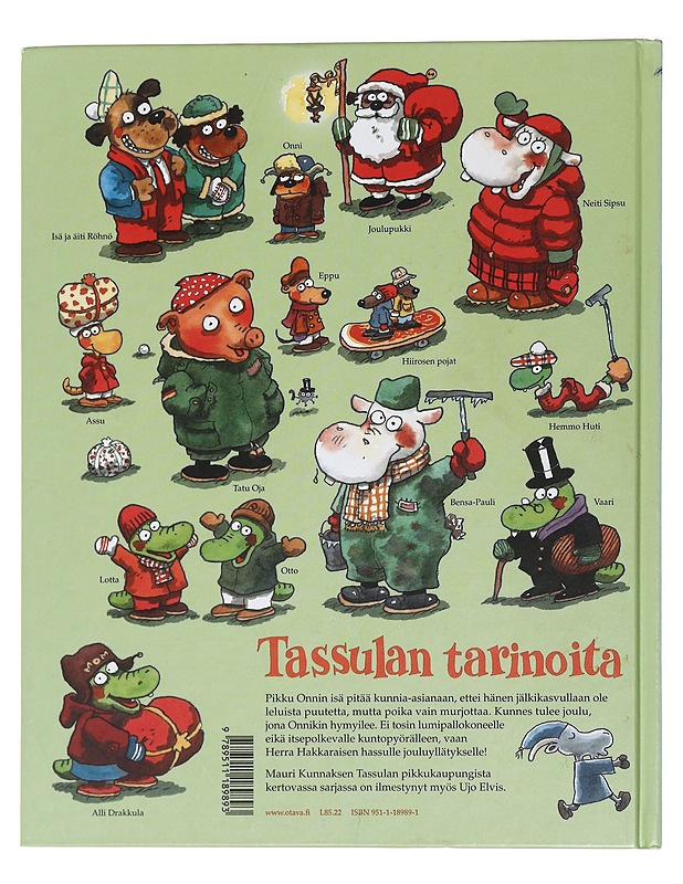 Tassulan tarinoita: Onnin paras joululahja - Kunnas, Mauri - Lastenkirjat - 10105440404 - 1