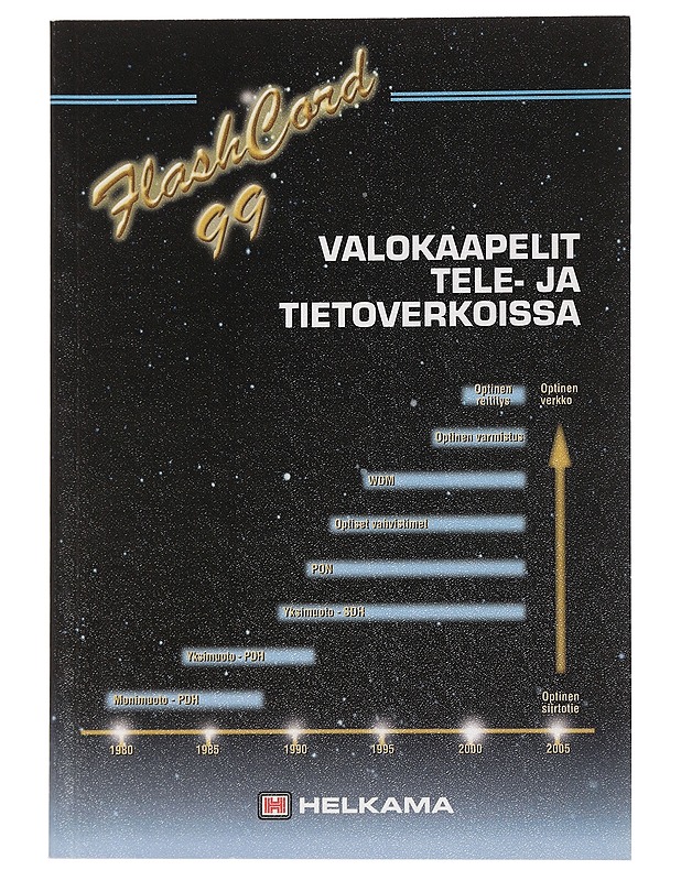 Flash Cord 44 - Valokaapelit Tele- ja Tietoverkoissa - Helkama - Tietokirjat ja oppaat - 10105440417 - 0