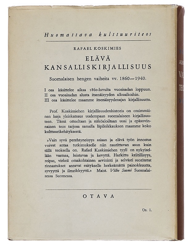 Valitut teokset - Kivi, Aleksis - Romaanit ja novellit - 10105440425 - 1