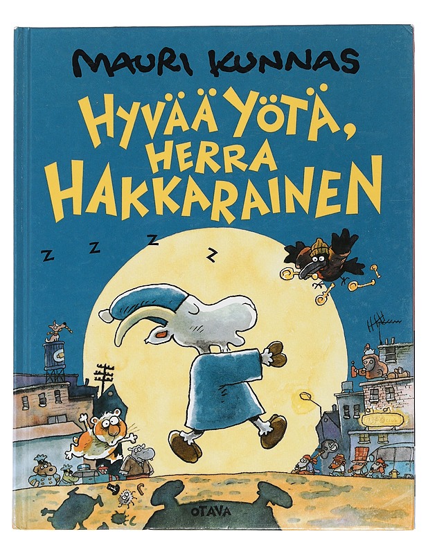 Hyvää yötä, herra Hakkarainen - Kunnas, Mauri - Lastenkirjat - 10105440430 - 0