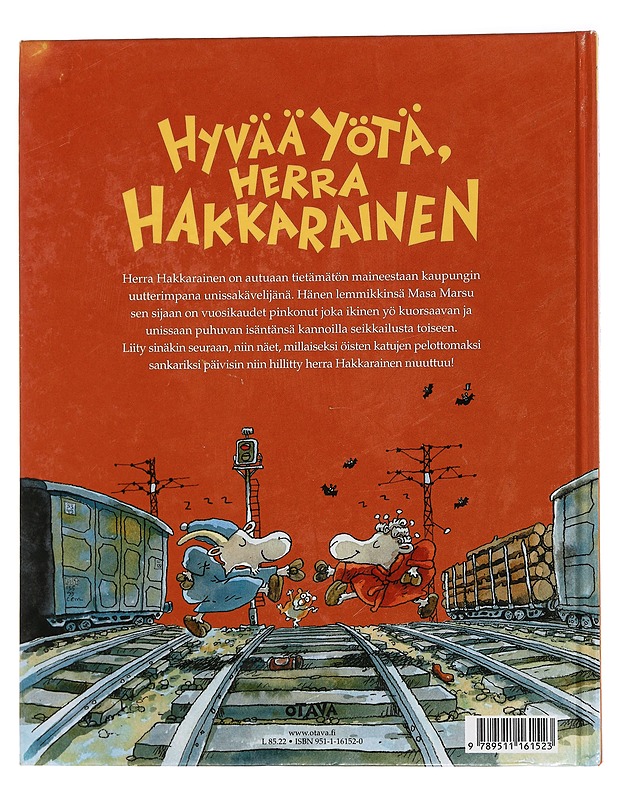 Hyvää yötä, herra Hakkarainen - Kunnas, Mauri - Lastenkirjat - 10105440430 - 1