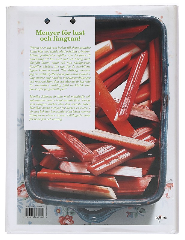 Monikas bästa menyer - för våren - Ahlberg, Monika - Ruokakirjat - 10105440446 - 1