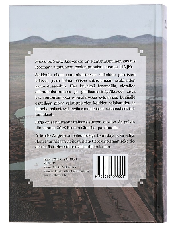 Päivä antiikin Roomassa - Angela, Alberto - Historiakirjat - 10105440474 - 1