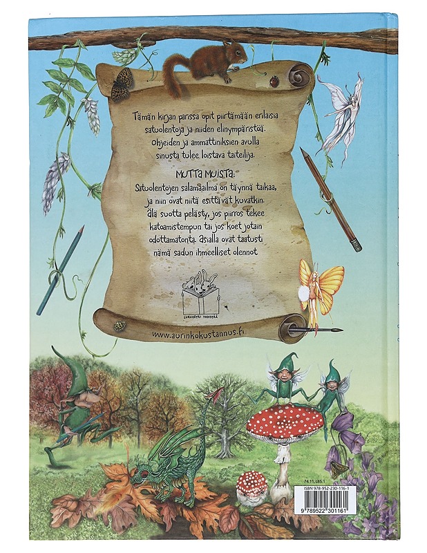 Opi tunnistamaan ja piirtämään keijukaisia, peikkoja ja lohikäärmeitä - Durante, Annalisa - Harrastekirjat - 10105440476 - 1