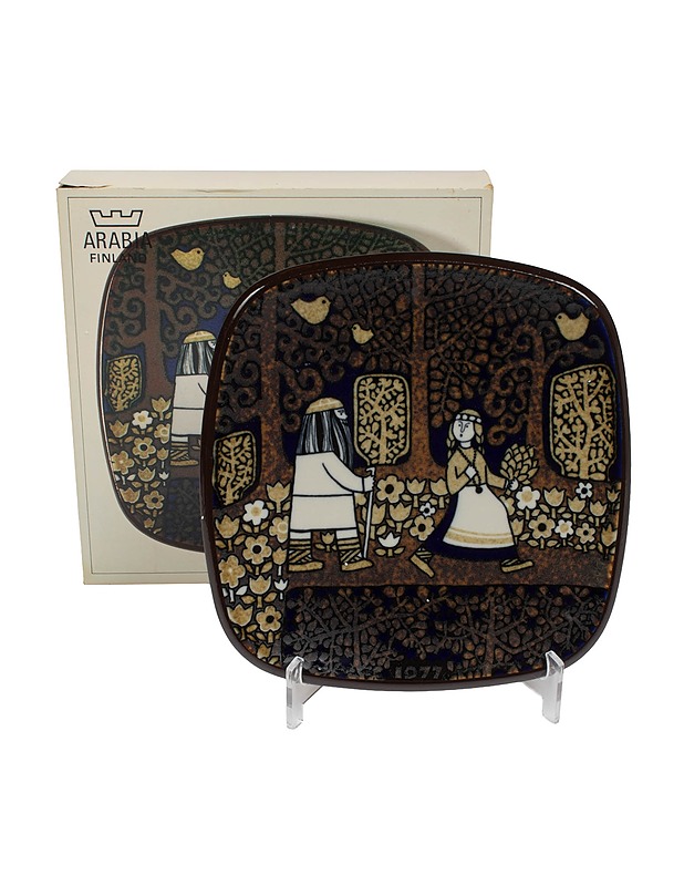 ARABIA Kalevala seinälautanen 1977 - Designsuosikit - 10105440492 - 0