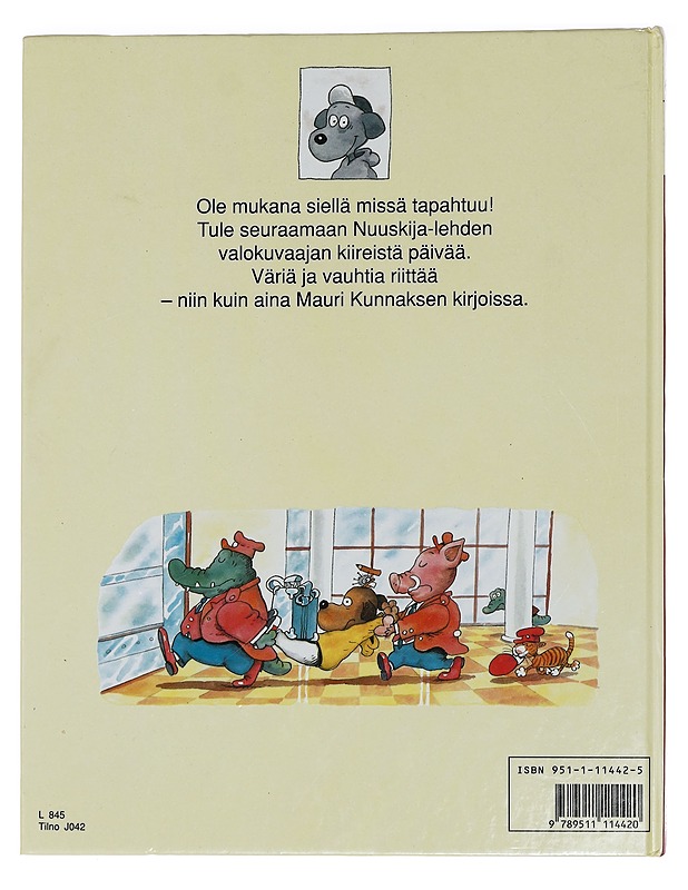 Etusivun juttu, eli, Kuinka sanomalehti syntyy - Kunnas, Mauri - Lastenkirjat - 10105440500 - 1