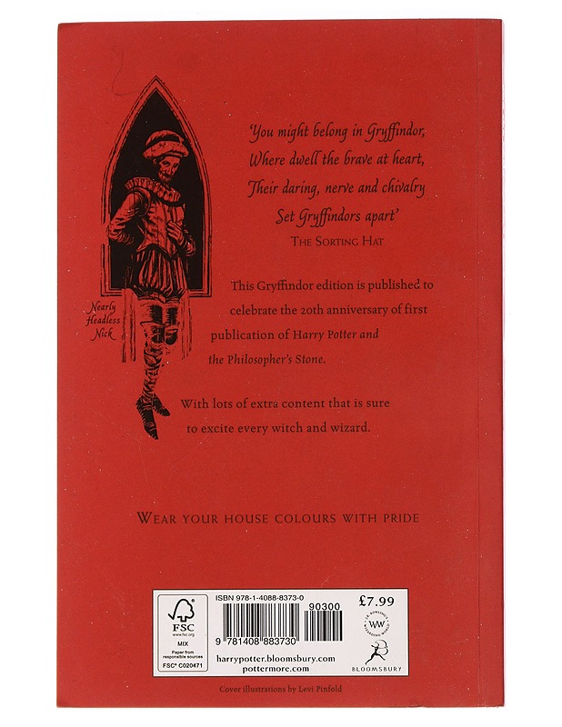 Harry Potter and the Philosopher's Stone - J. K. Rowling - Romaanit ja novellit - 10105440506 - 1