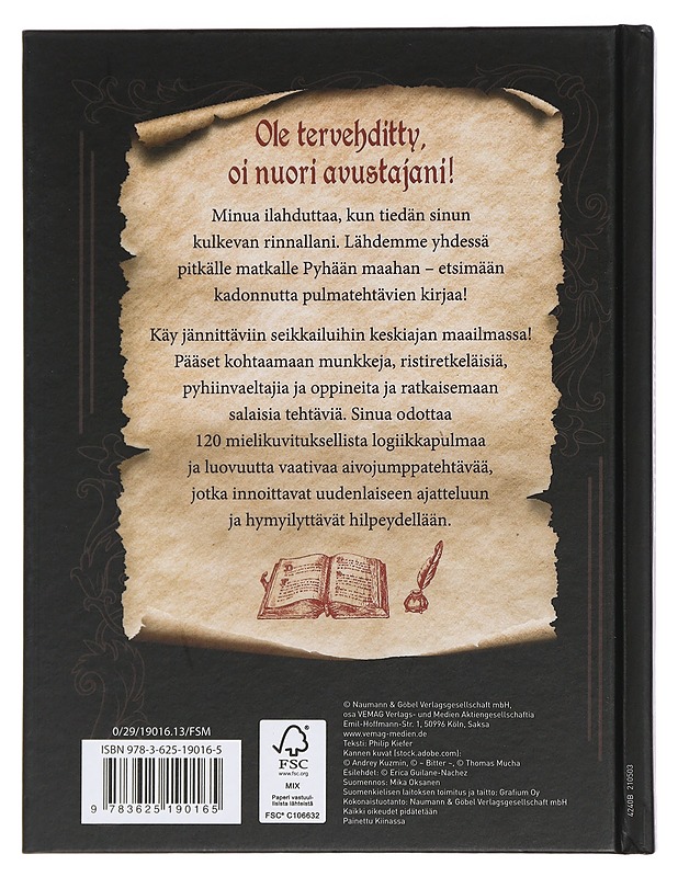 Keskiaika-logiikkapulmat - Harrastekirjat - 10105440530 - 1