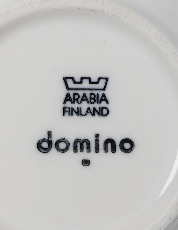 ARABIA Domino kahvikuppi ja aluslautanen - Designsuosikit - 10105440541 - 2