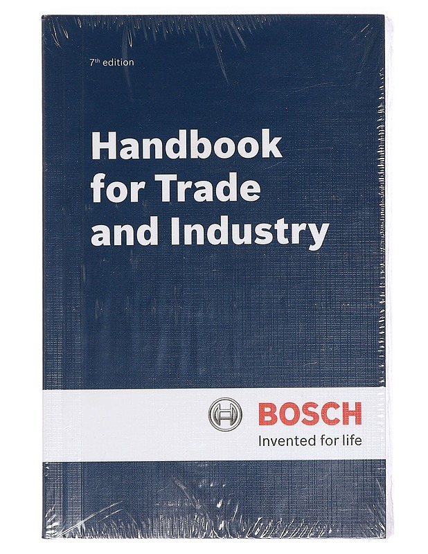 Handbook for Trade and Industry - BOSCH - Tietokirjat ja oppaat - 10105440560 - 0