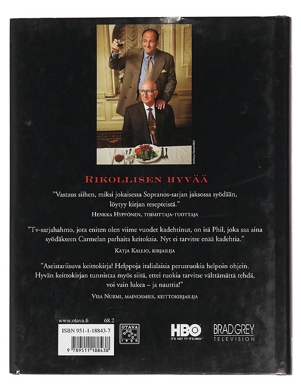 Sopranos keittiössä - Bucco, Artie - Ruokakirjat - 10105440567 - 1