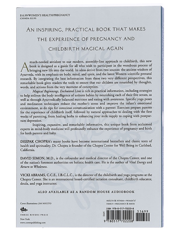 A Holistic Guide to  Pregnancy and Childbirth - Deepak Chopra - Harrastekirjat - 10105440577 - 1