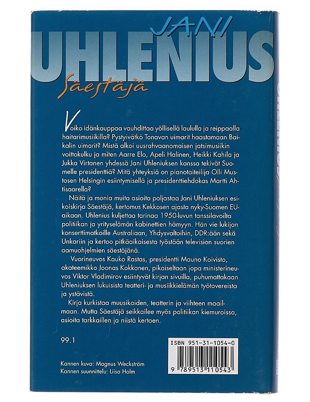 UHLENIUS - Elämäkerrat ja muistelmat - 10105440589 - 1