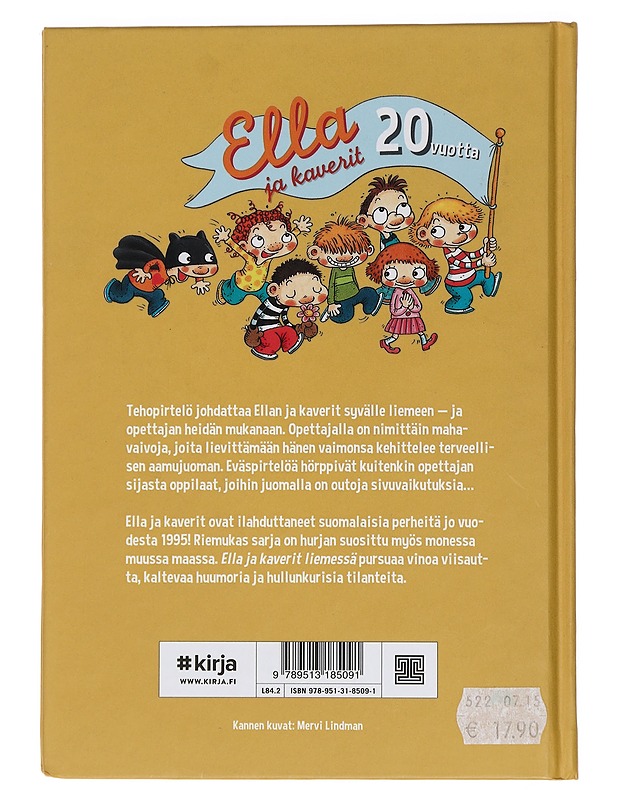 Ella ja kaverit liemessä - Parvela, Timo - Lastenkirjat - 10105440599 - 1