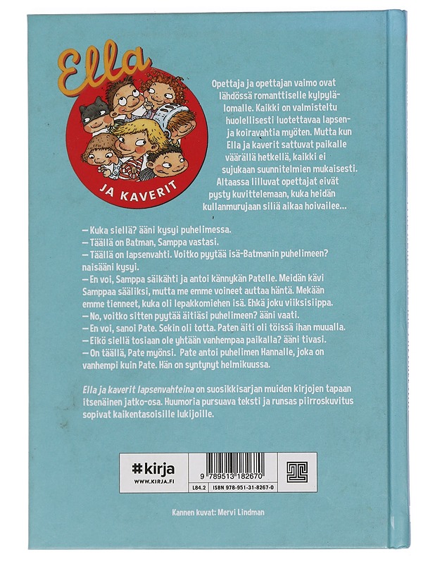 Ella ja kaverit lapsenvahteina - Parvela, Timo - Lastenkirjat - 10105440601 - 1