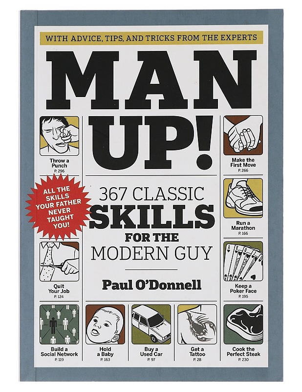 Man up! - O'Donnell, Paul - Tietokirjat ja oppaat - 10105440603 - 0