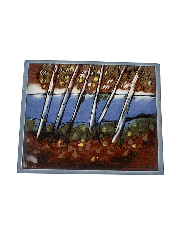 ARABIA Rantakoivut seinälaatta - Designsuosikit - 10105440613 - 0