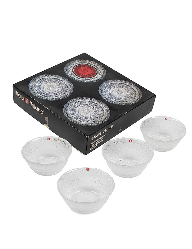 IITTALA Solaris jälkiruokakulho, 4 kpl - Designsuosikit - 10105440627 - 0