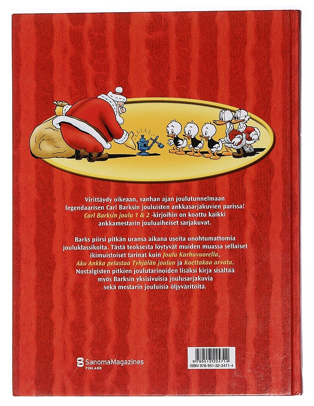 Carl Barksin joulu 1 : tarinat vuosilta 1945-1952 - Barks, Carl - Sarjakuvat - 10105440629 - 1