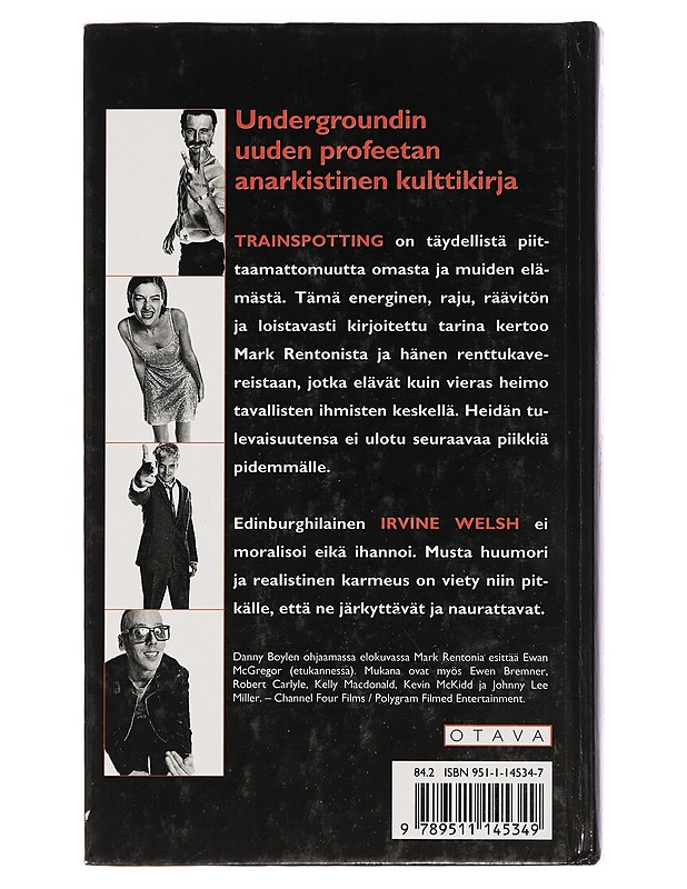 Trainspotting - Welsh, Irvine - Kaunokirjallisuus - 10105440639 - 1