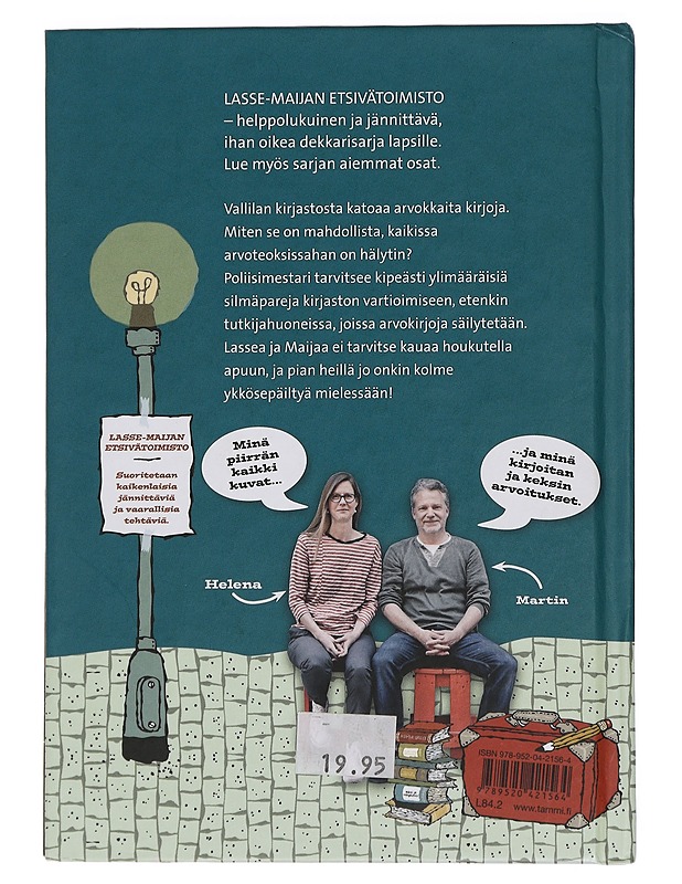 Kirjaston arvoitus - Widmark, Martin - Lastenkirjat - 10105440641 - 1