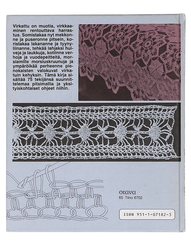 Virkkausmalleja - Kortelahti, Eeva-Liisa - Käsityökirjat - 10105440682 - 1