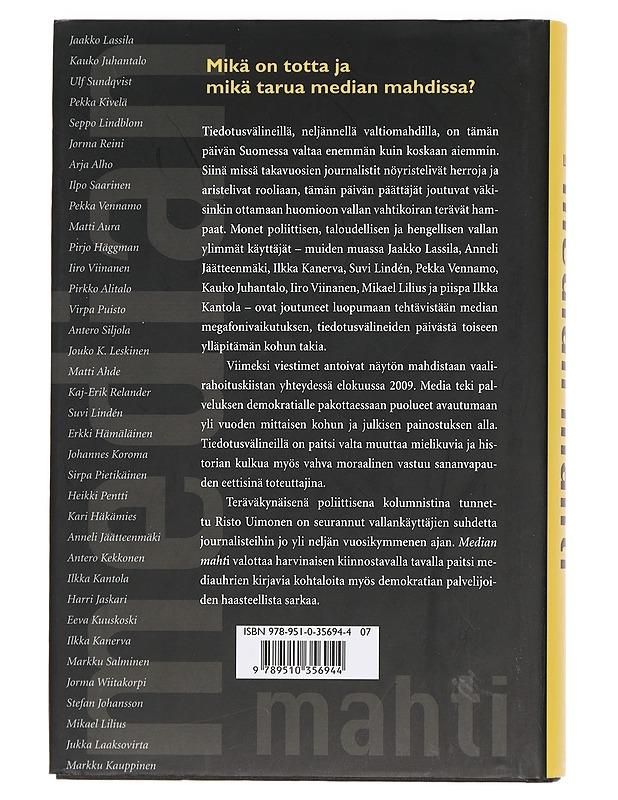 Median mahti - Risto Uimonen - Tietokirjat ja oppaat - 10105440706 - 1