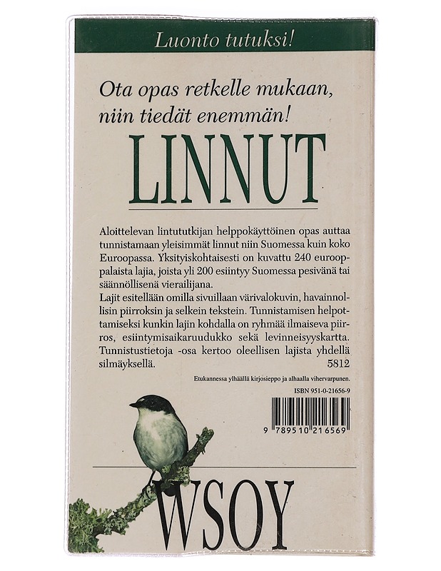 Linnut - Holden, Peter - Tietokirjat ja oppaat - 10105440724 - 1