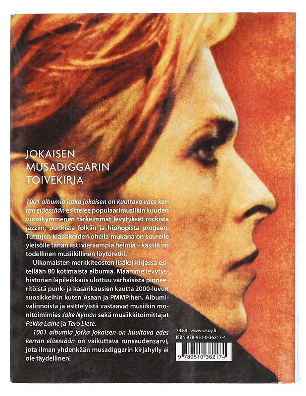 1001 albumia, jotka jokaisen on kuultava edes kerran eläessään - Nyman, Jake - Historiakirjat - 10105440735 - 1