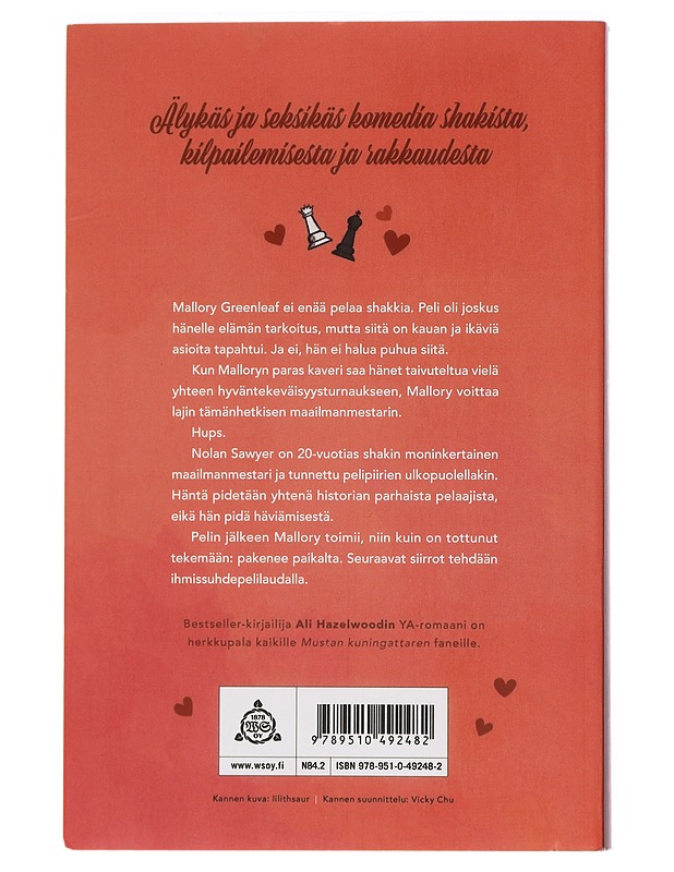 Shakkimatti - Hazelwood, Ali - Nuorten kirjat - 10105440740 - 1