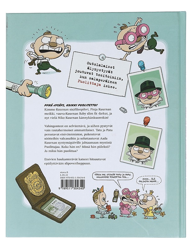 Tatu ja Patu etsivinä : tapaus Puolittaja - Havukainen, Aino - Lastenkirjat - 10105440744 - 1